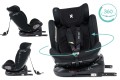 FOTELIK SAMOCHODOWY OBROTOWY ALEXANDER 360° CZARNY 40-150 CM i-Size R129 + ISOFIX