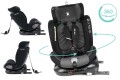 FOTELIK SAMOCHODOWY OBROTOWY ALEXANDER 360° SZARO-CZARNY 40-150 CM i-Size R129 + ISOFIX