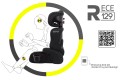 FOTELIK SAMOCHODOWY MIMORI CZARNO-ZIELONY R129 76-150 CM