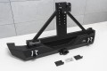 JEEP WRANGLER JK 2007-2018 ZDERZAK TYLNY SZEROKI PARAMOUNT PREMIUM Z ZAWIESIEM KOŁA
