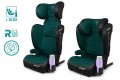 FOTELIK SAMOCHODOWY MODEL LEONARDO CZARNO-ZIELONY PIKOWANY R129 100-150 CM ISOFIX