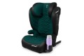 FOTELIK SAMOCHODOWY MODEL LEONARDO CZARNO-ZIELONY PIKOWANY R129 100-150 CM ISOFIX