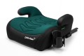 FOTELIK SAMOCHODOWY MODEL LEONARDO CZARNO-ZIELONY PIKOWANY R129 100-150 CM ISOFIX