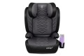 FOTELIK SAMOCHODOWY MODEL VINCENT SZARO-CZARNY PIKOWANY R129 100-150 CM ISOFIX + GRATIS
