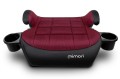 FOTELIK SAMOCHODOWY PODKŁADKA SIEDZISKO MIMORI CZARNO-BORDOWY ISOFIX R129 125-150 CM
