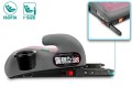 FOTELIK SAMOCHODOWY PODKŁADKA SIEDZISKO MIMORI SZARO-RÓŻOWY ISOFIX R129 125-150 CM