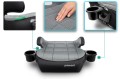 FOTELIK SAMOCHODOWY PODKŁADKA SIEDZISKO MIMORI CZARNO-SREBRNY ISOFIX R129 125-150 CM