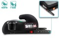 FOTELIK SAMOCHODOWY PODKŁADKA SIEDZISKO MIMORI CZARNO-SREBRNY ISOFIX R129 125-150 CM