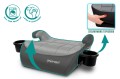 FOTELIK SAMOCHODOWY PODKŁADKA SIEDZISKO MIMORI CZARNO-SREBRNY ISOFIX R129 125-150 CM