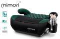 FOTELIK SAMOCHODOWY PODKŁADKA SIEDZISKO MIMORI CZARNO-ZIELONY ISOFIX R129 125-150 CM