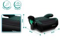 FOTELIK SAMOCHODOWY PODKŁADKA SIEDZISKO MIMORI CZARNO-ZIELONY R129 125-150 CM