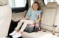 FOTELIK SAMOCHODOWY PODKŁADKA SIEDZISKO MIMORI SZARO-RÓŻOWY ISOFIX R129 125-150 CM