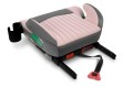 FOTELIK SAMOCHODOWY PODKŁADKA SIEDZISKO MIMORI SZARO-RÓŻOWY ISOFIX R129 125-150 CM