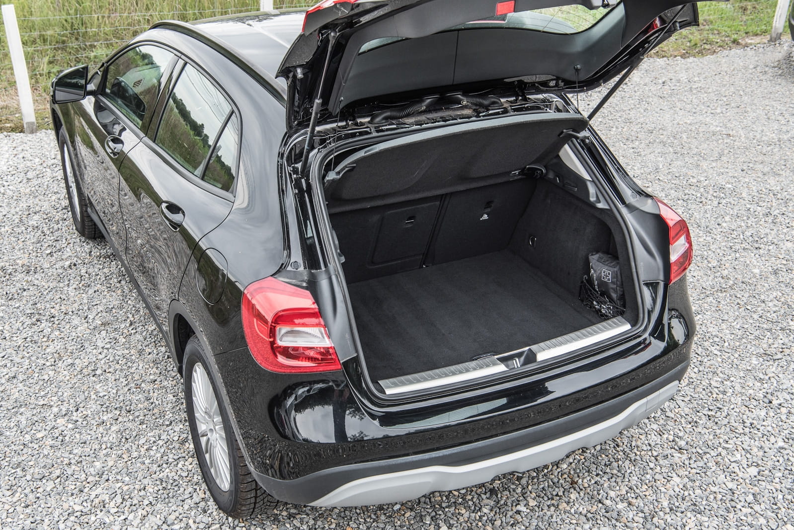 MOTOS Rubber Floor Mats For Mercedes-Benz GLA X156 2013-2019 Improve Your Travel Comfort With Black Non-Slip 3D Car Mat - All Weather Car Mat - Protection Against